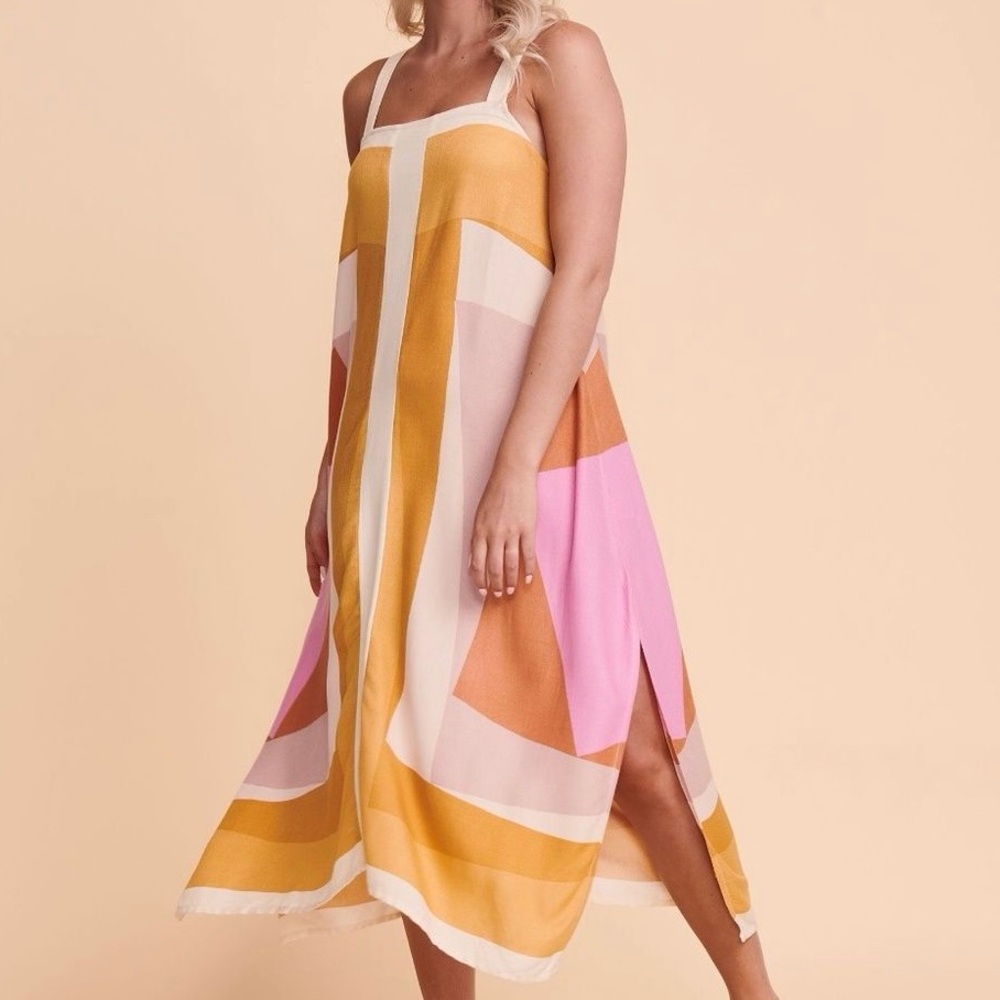 O’Neill Miranda Midi Cover-Up Beach Dress Sz S - Picture 5 of 15